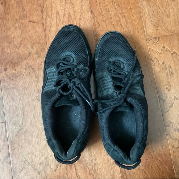 Bloch Adult Boost Mesh Black Canvas Dance Lace Up Sneakers Size 10.5 Studio - Picture 6 of 6